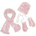 Gift Sets - Children's Magic Scarf - Baby Pink Child's Set