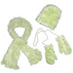 Gift Sets - Children's Magic Scarf - Baby Green Child's Set