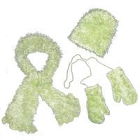 Gift Sets - Children's Magic Scarf - Baby Green Child's Set