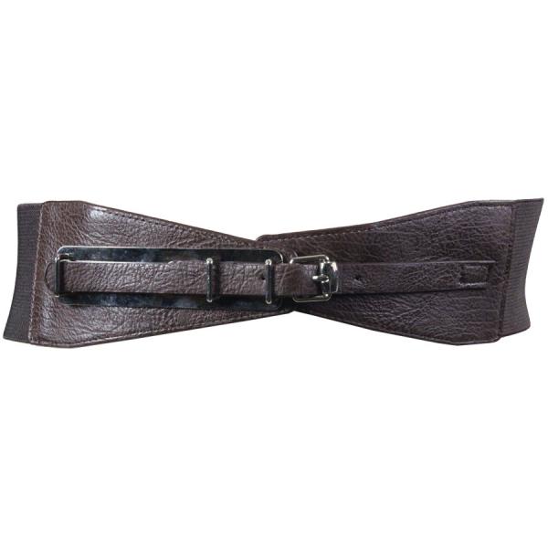Wholesale 2276 Fashion Stretch Belts Y5081 - Brown - One Size Fits (S-L)