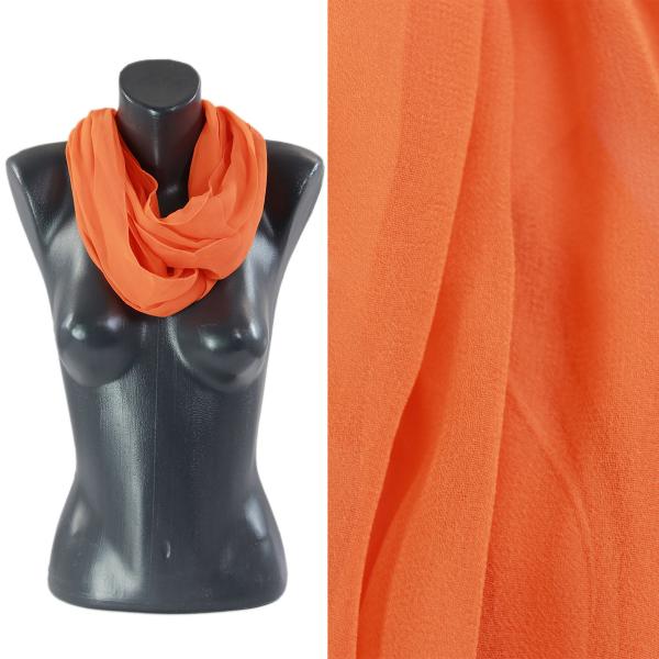 Wholesale 2282 - Silky Dress Infinities S19<br>Solid Orange - 22