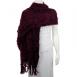 Eggplant Magic Shawl