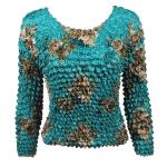 Taupe on Teal