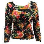 Bright Floral on Black