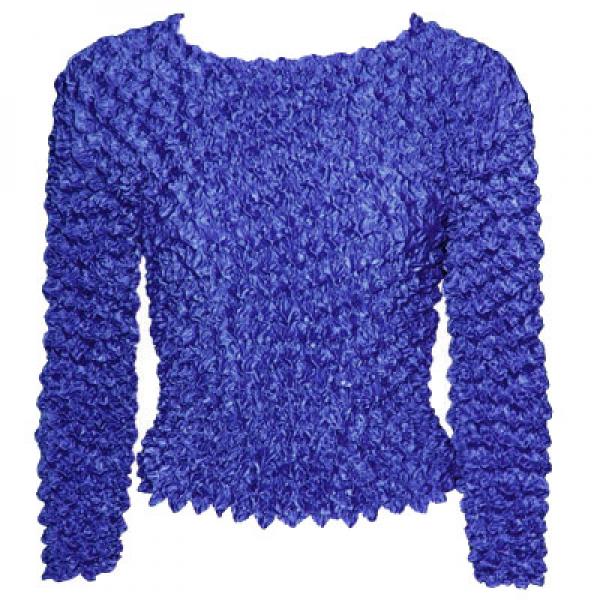 Wholesale 231 - Gourmet Popcorn - Long Sleeve Royal - One Size Fits Most