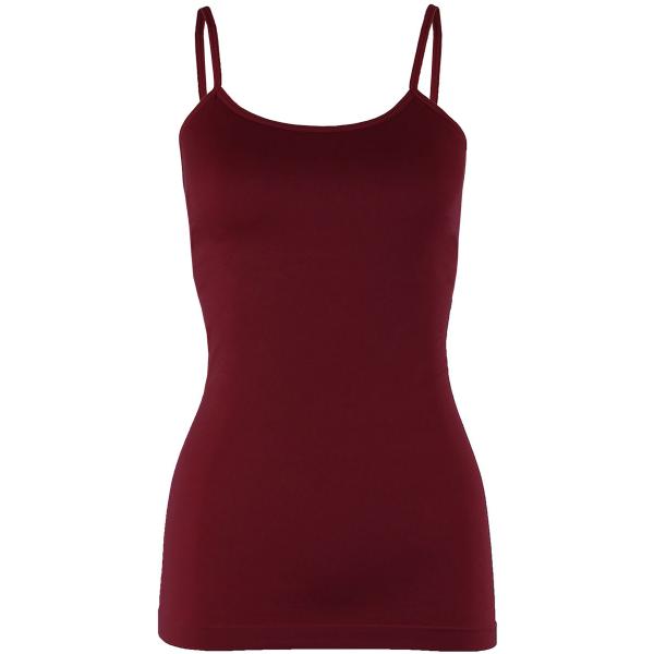 Wholesale 2819 - Magic SmoothWear Tanks and Sleeveless Tops Cabernet - One Size Fits Most
