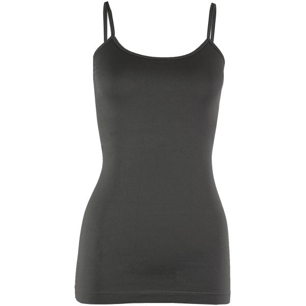 Wholesale 2819 - Magic SmoothWear Tanks and Sleeveless Tops Grey/Charcoal - One Size Fits Most