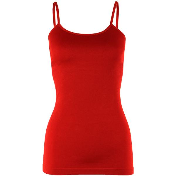 Wholesale 2376 - Magic SmoothWear Spaghetti Tank Red - One Size Fits Most