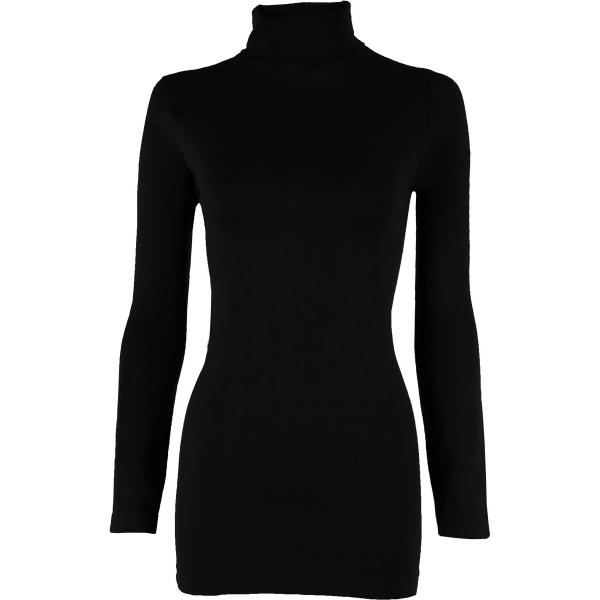 Wholesale 8643 - Mid-Length Knit Tasseled Vests Black - 