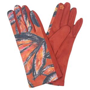 2390 - Touch Screen Smart Gloves 867 - Paprika Leaves<br>
Touch Screen Smart Gloves

 - One Size Fits Most