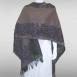 Paisley Floral Border Black-Brown Paisley Floral Border Black-Brown