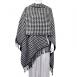 Houndstooth- White-Black Reverses to Black Houndstooth- White-Black Reverses to Black