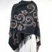 Swirl Black-Camel Swirl Black-Camel