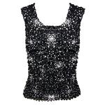 Abstract Dots Black-White