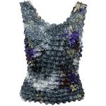 Floral Charcoal-Purple