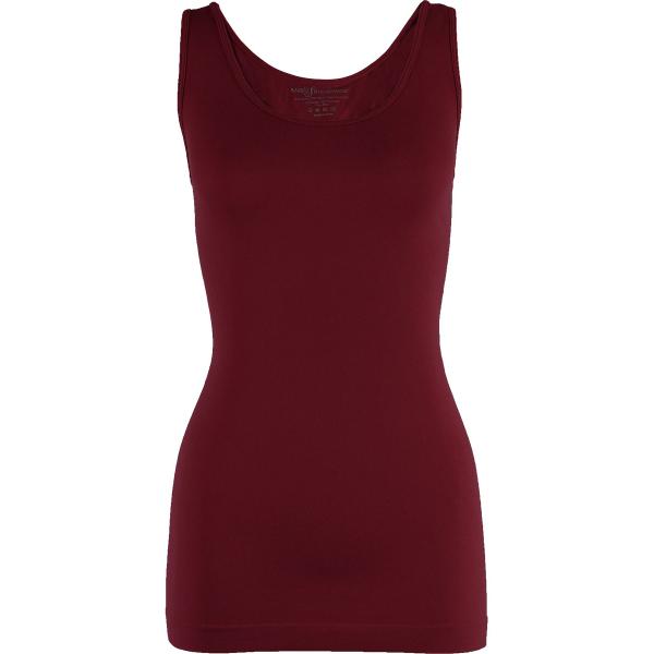 Wholesale 2820 - Magic SmoothWear 3/4 & Long Sleeve Cabernet Tank - Slimming One Size Fits Most 
