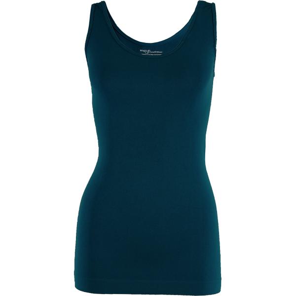 Wholesale 2819 - Magic SmoothWear Tanks and Sleeveless Tops Dark Teal Tank - Slimming One Size Fits Most 