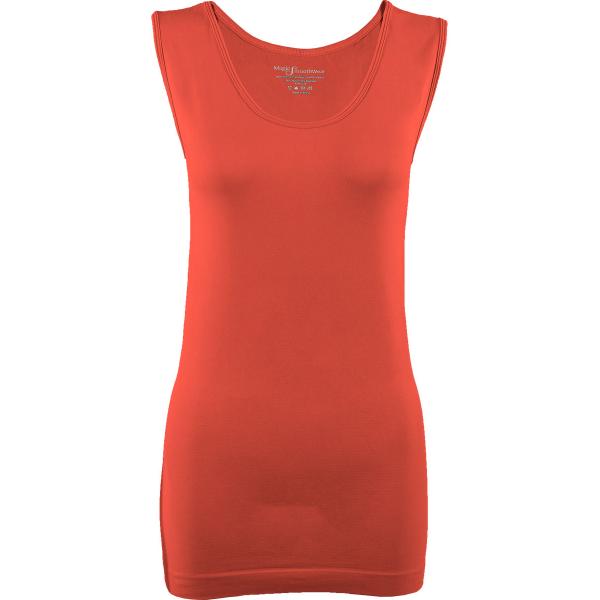 Wholesale 2819 - Magic SmoothWear Tanks and Sleeveless Tops Coral - Slimming One Size Fits Most
