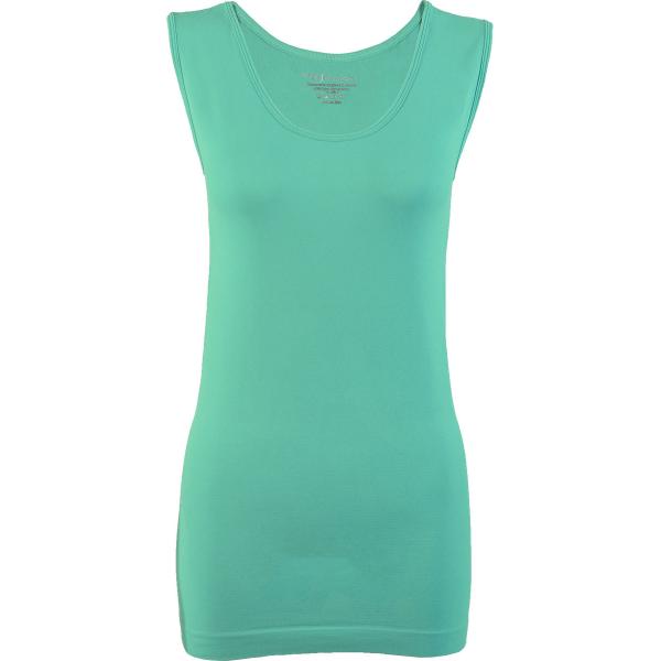 Wholesale 2819 - Magic SmoothWear Tanks and Sleeveless Tops Mint - Slimming One Size Fits Most