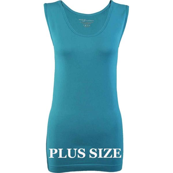 Wholesale 2820 - Magic SmoothWear 3/4 & Long Sleeve Aqua Plus - Slimming Plus Size Fits (L-2X) 