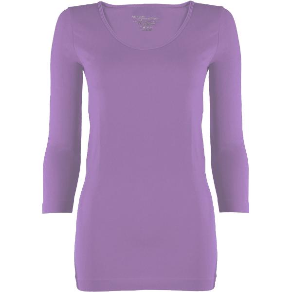 Wholesale 2820 - Magic SmoothWear 3/4 & Long Sleeve Violet - One Size Fits (S-XL) TQ