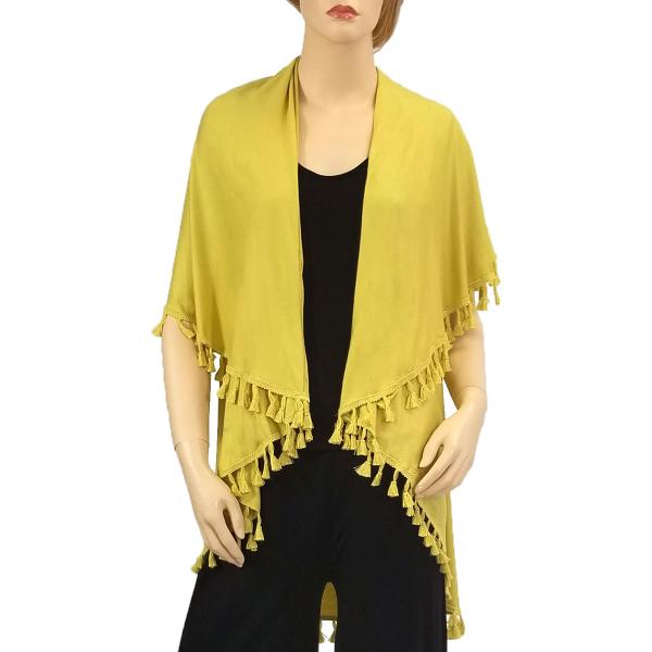 Wholesale 9771 - Tassel Kimonos Pear - One Size Fits Most