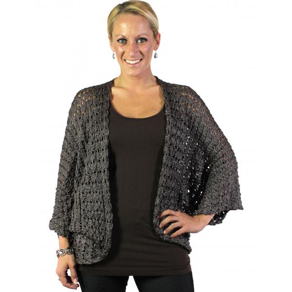 Wholesale Shrugs - Crochet 8891/PYX Crochet PYX - Brown - 