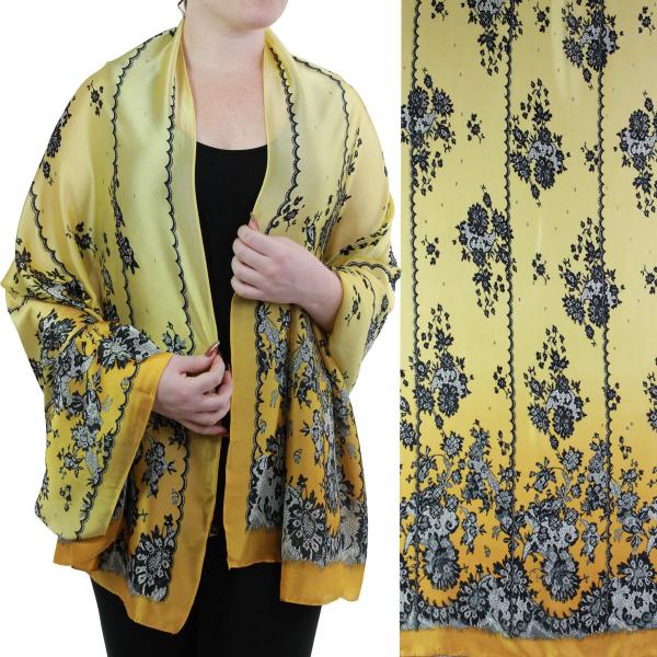 Wholesale 2995 - Boutique Charmeuse Shawls #51 Victorian Yellow - 
