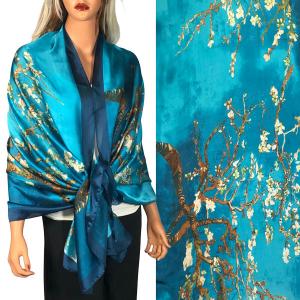2995 - Boutique Charmeuse Shawls #57 Cherry Blossoms<br>
Boutique Charmeuse Shawl - 
