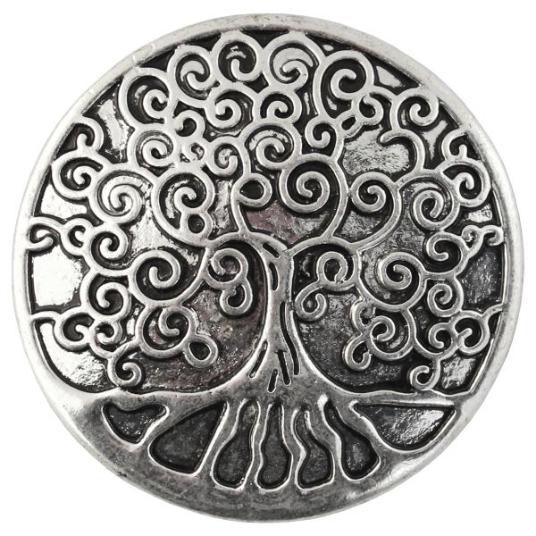 Wholesale 2997 - Artful Design Magnetic Brooches 543 Silver Tree of Life - 2