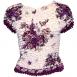 Motif White-Purple Bouquet Motif White-Purple Bouquet