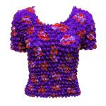 Camisas  manga corta de Popcorn gastr&Atilde;&sup3;nomo - Red Hats on Purple