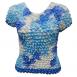 Motif Multi Blue Leaves