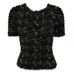 Camisas  manga corta de Popcorn gastr&Atilde;&sup3;nomo - Embroidered - Black