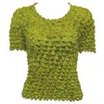 Camisas  manga corta de Popcorn gastr&Atilde;&sup3;nomo - Embroidered - Leaf Green