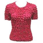 Camisas  manga corta de Popcorn gastr&Atilde;&sup3;nomo - Embroidered - Magenta