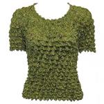 Camisas  manga corta de Popcorn gastr&Atilde;&sup3;nomo - Embroidered - Olive