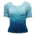 Camisas  manga corta de Popcorn gastr&Atilde;&sup3;nomo - Variegated Turquoise