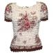 Motif White-Pink-Tan Floral Motif White-Pink-Tan Floral
