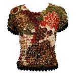 Camisas  manga corta de Popcorn gastr&Atilde;&sup3;nomo - Motif Earthtone Floral
