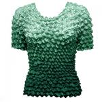 Camisas  manga corta de Popcorn gastr&Atilde;&sup3;nomo - Variegated Seagreen