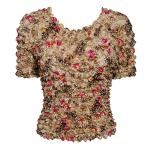 Gourmet Popcorn - Short Sleeve - Leopard With Roses