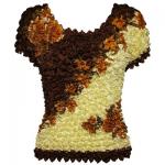 Camisas  manga corta de Popcorn gastr&Atilde;&sup3;nomo - Motif Diagonal Butter-Brown