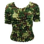 Camisas  manga corta de Popcorn gastr&Atilde;&sup3;nomo - Abstract Multi Green