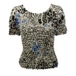 Camisas  manga corta de Popcorn gastr&Atilde;&sup3;nomo - Reptile Floral - Blue