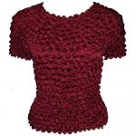 Gourmet Popcorn - Short Sleeve - Burgundy