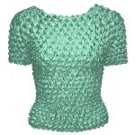 Gourmet Popcorn - Short Sleeve - Light Seafoam