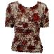 Crimson-Taupe Floral Crimson-Taupe Floral
