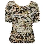 Gourmet Popcorn - Short Sleeve - Olive Leopard