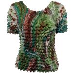 Gourmet Popcorn - Short Sleeve - Giraffe Green-Brown